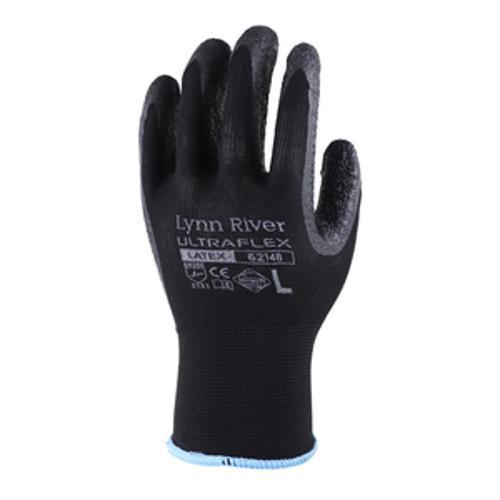 Latex Ultra Mamba Gloves Large Black/Grey
