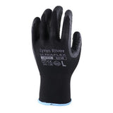 Latex Ultra Mamba Gloves Large Black/Grey
