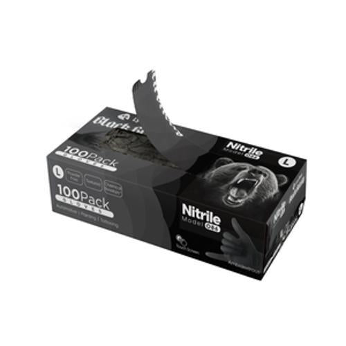 Grizzly Disposable Gloves Small Black