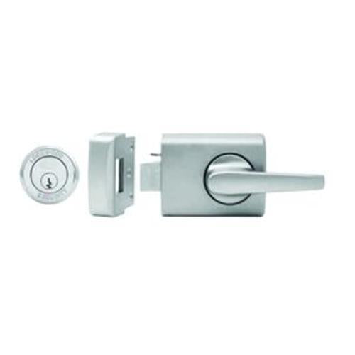 Deadlatch Lever Single Cylinder Open In L002-1L1SP