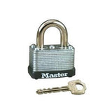 No 22 Warded Keyed Padlock Shank Laminated Steel 38mm 16mm