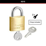 Fortress Keyed Padlock Solid Brass 30mm