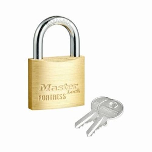 Fortress Keyed Padlock Solid Brass 40mm 2 Packet