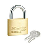 Fortress Keyed Padlock Solid Brass 50mm