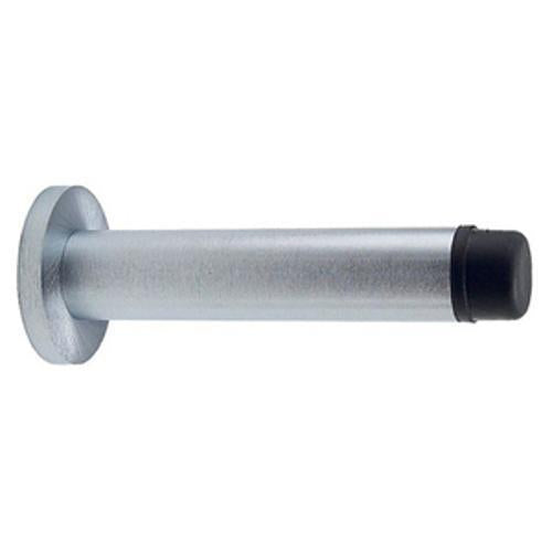 Door Stop 85mm Concealed Skirting Fix Brushed Nickel