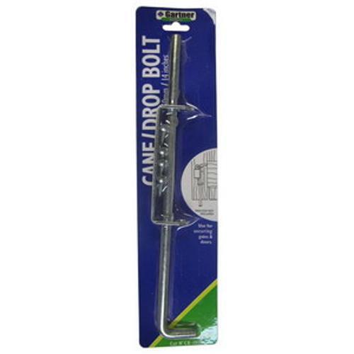 Lockable Cane Bolt 700mm Zinc Plated CB-190D