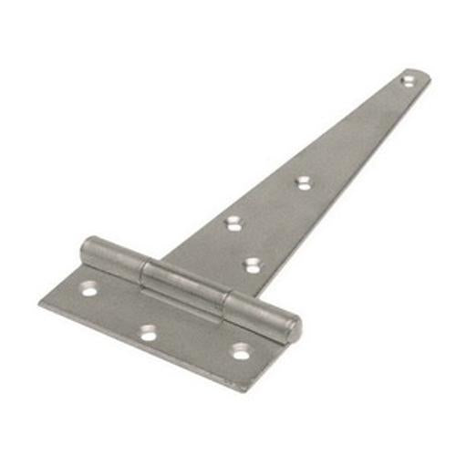 200mm Steel Heavy T-Hinge Bright Zinc Plated