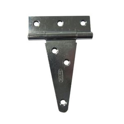T-Hinge 100mm Heavy Zinc Brass Pin