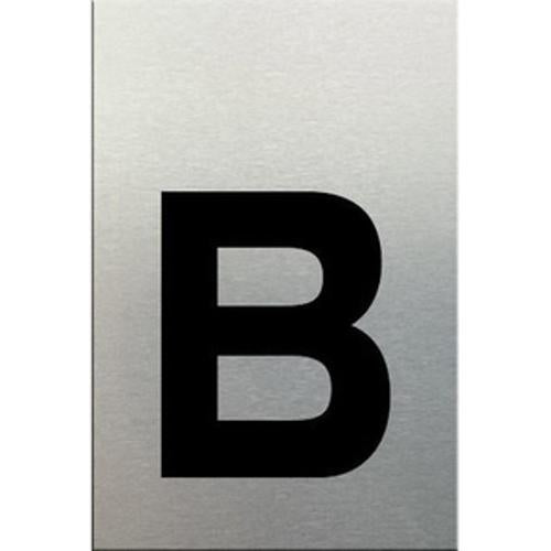 Self-Adhesive Aluminium Letter B 75mm