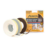 RP59 Weather Strip 9 x 4mm x 5m EPDM Rubber Brown 4982