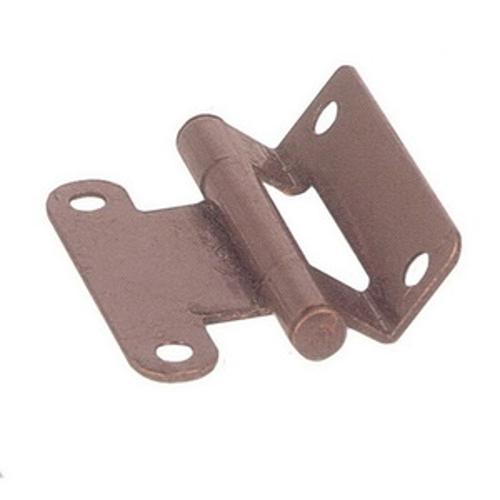 45mm Fixed Concealed Flat Butt Hinge Florentine Bronze