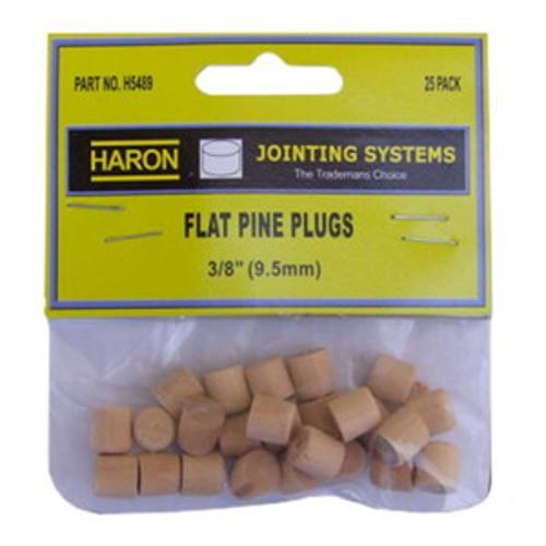 Flat Pine Plugs 12.7mm (1/2 Inch) 25 Pack FGH5490