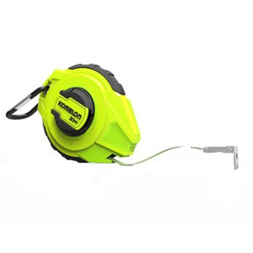 Evolution Gripper Pocket Tape Measure 30m x 13mm Nylon Coated High-Vis Steel