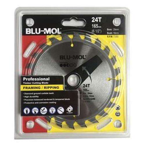 Circular Saw Blade 165mm x 24T Professional BL550-16524