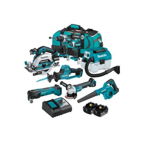 LXT 18 Volt 8 Piece Combo Kit 2 x 5.0ah