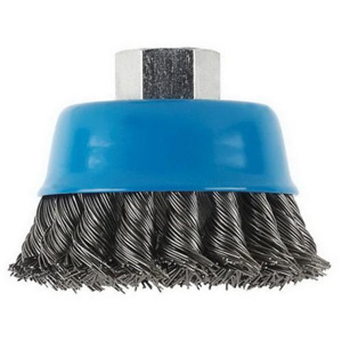 Knotted Wire Cup Brush 75 X 14 X 0.5MM 12500RPM