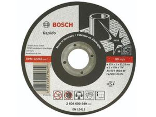 Inox Straight Cutting Disc 125 x 1 x 22.23mm
