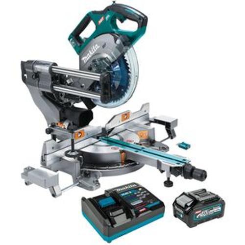 40Vmax XGT Brushless AWS 216mm Slide Compound Mitre Saw Kit
