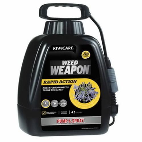 Weed Weapon Rapid Action Pump & Spray Weed Control 4L