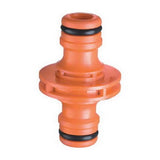 Plastic 2 Way Hose Coupler 12mm Connection
