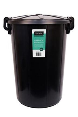 Garbage Bin With Lid 70L T0664