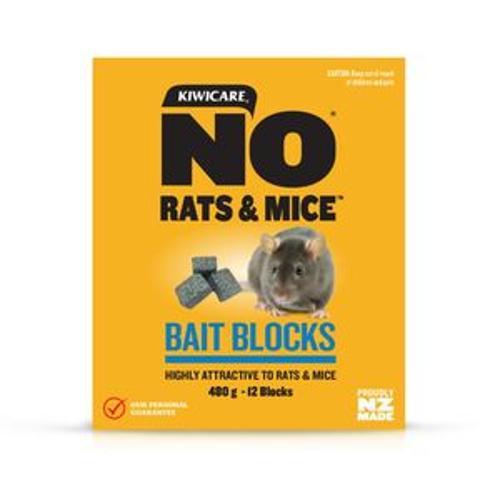 NO Rats & Mice Bait Blocks 480g