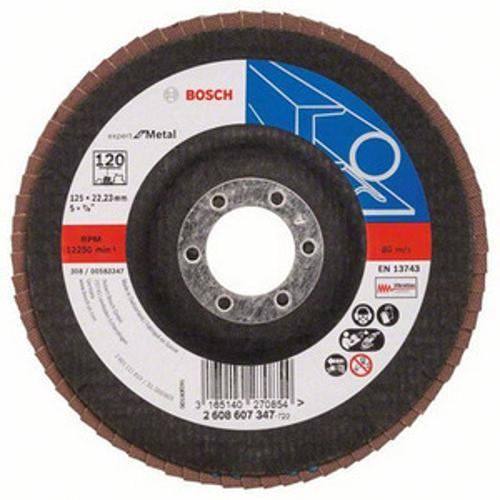Angled Flap Disc For Metal 125X22.23MM 120Grit