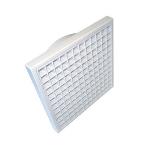Eggcrate Grille White Plastic 150mm