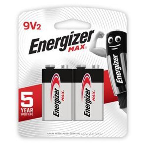 Max Alkaline Battery 9V 2 Pack