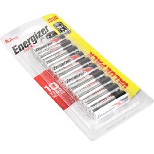 Max Alkaline Battery AA 1.5V 10 Pack
