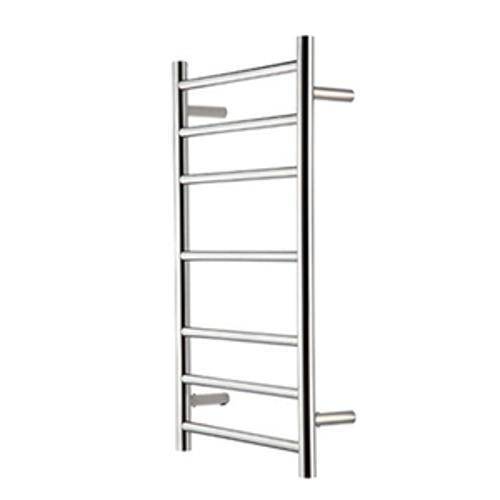 R Series Round Slim Towel Warmer 450 x 122 x 805mm 7 Rail Stainless Steel High