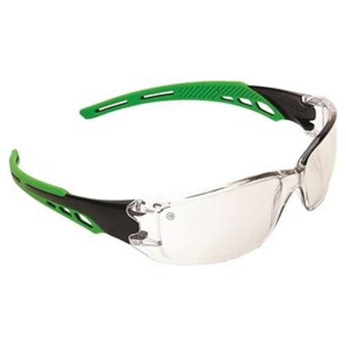 Cirrus Safety Glasses Indoor/Outdoor Green Arms 9188