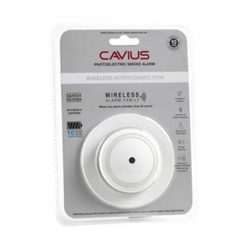 Photoelectric Smoke Alarm Wireless Interlink With Non-Replaceable 10 Year