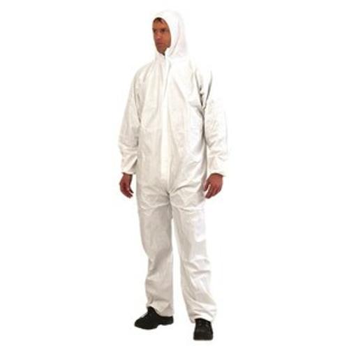BarrierTech Provek Disposable Coveralls White Small DOWPS
