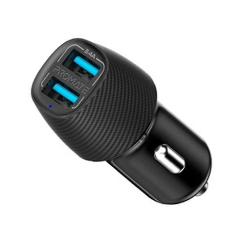 Voltrip Car Charger 3.4A Dual USB Port Black