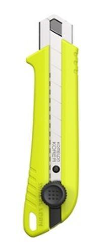Snap-Off Knife Hi-Vis Non-Slip Grip Wheel Lock 25mm HHB-W7