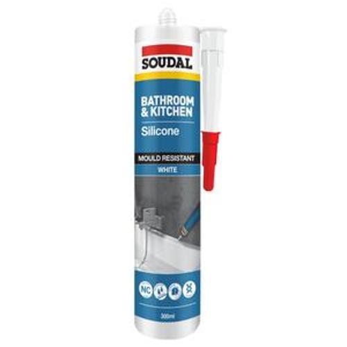Bathroom and Kitchen Silicone White 300ml