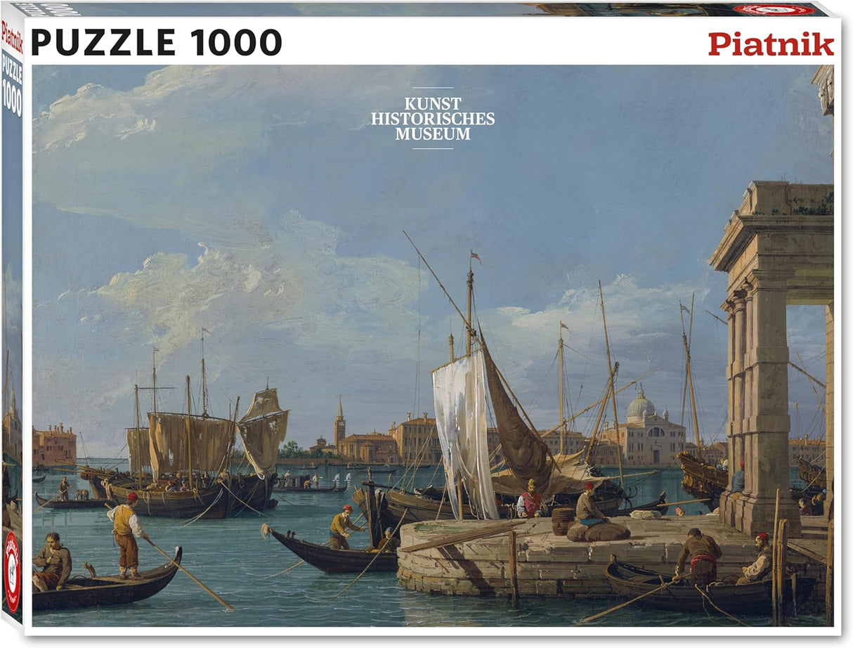 Puzzle - Piatnik - KHM Canaletto, Customs House Venice, 1000pcs