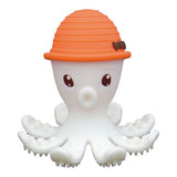 Octopus Teething Toy - Orange - Mombella