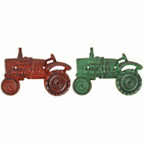 Wall B/Opener - Cast Iron Tractor G/R Assorted 20cm (Set of 2 Assorted)