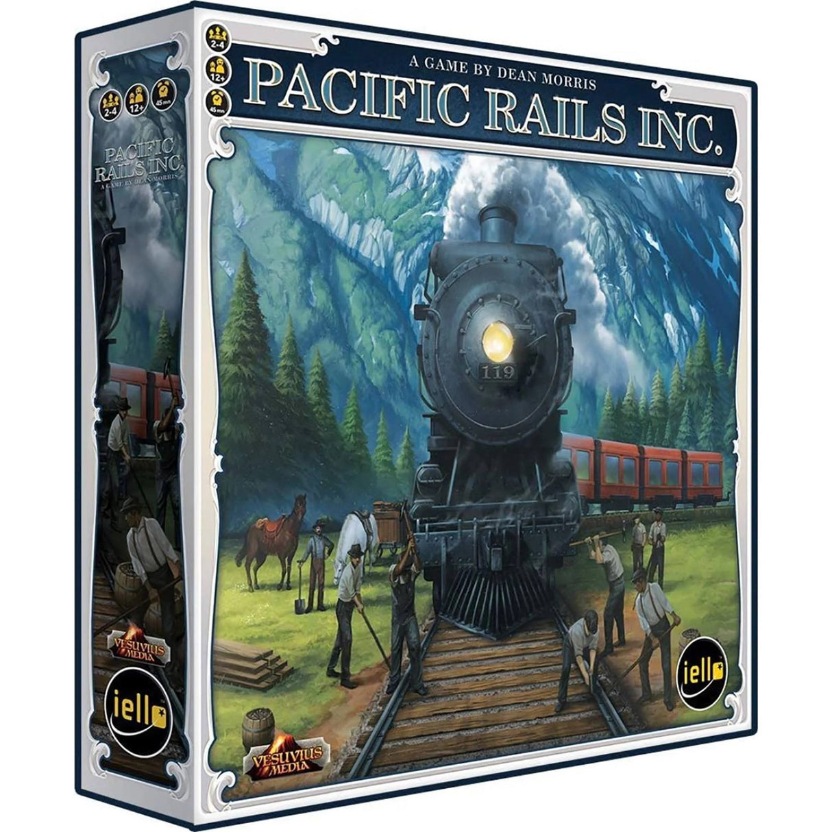 Pacific Rails Inc Board Game