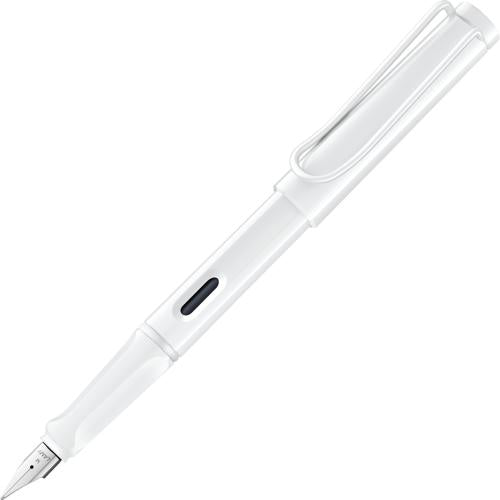 Lamy Safari LE Fountain Pen All White Multi E/Fine (0B1)
