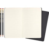 Moleskine LE Blackwing x MSK Set 2 Firm Pencils + 2 Ruled Cahier (L)
