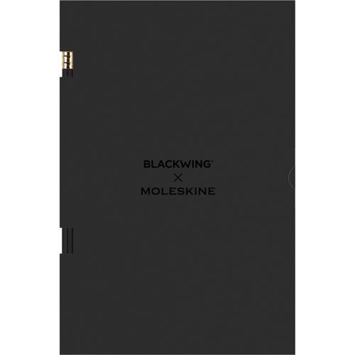 Moleskine LE Blackwing x MSK Set 2 Firm Pencils + 2 Ruled Cahier (L)