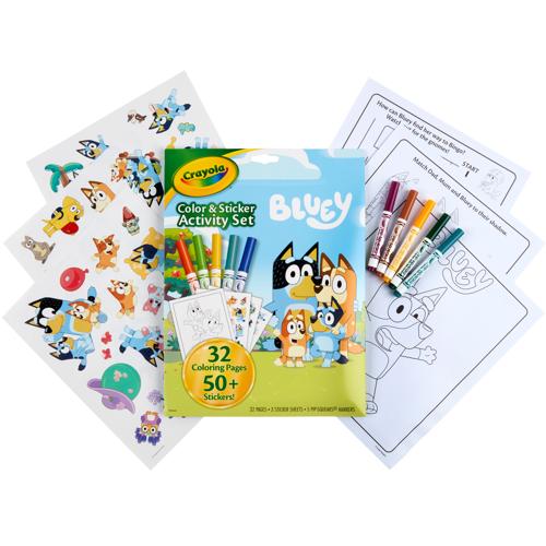 Crayola Color & Sticker Activity Set Bluey