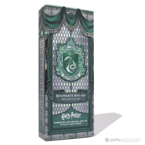 FWP Dabbler Pen and 10ml Ink Set WB Harry Potter Houses of Hogwarts Slytherin