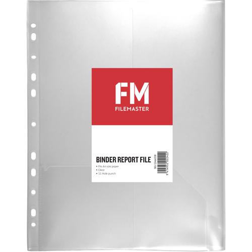 FM Binder Report File A4 Clear