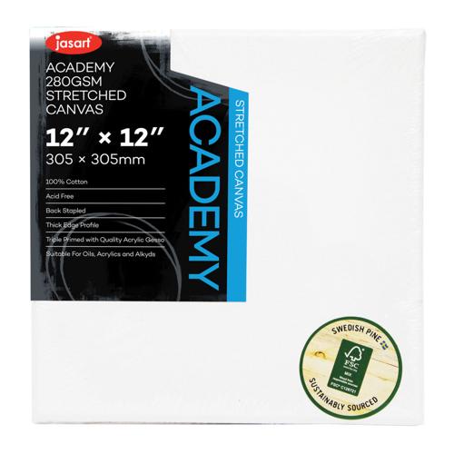 Jasart Academy Thin Edge Canvas 4 X 4 Inch (102 X 102mm)