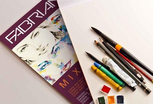 Fabriano Mixed Media Sheets 250gsm 50x65cm