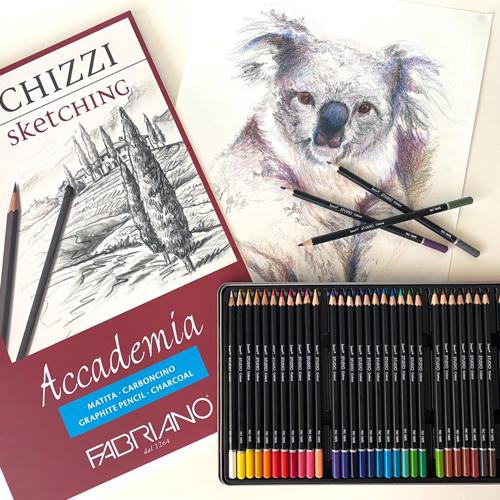 Fabriano Accademia Pads 200gsm A2 30 Sheets